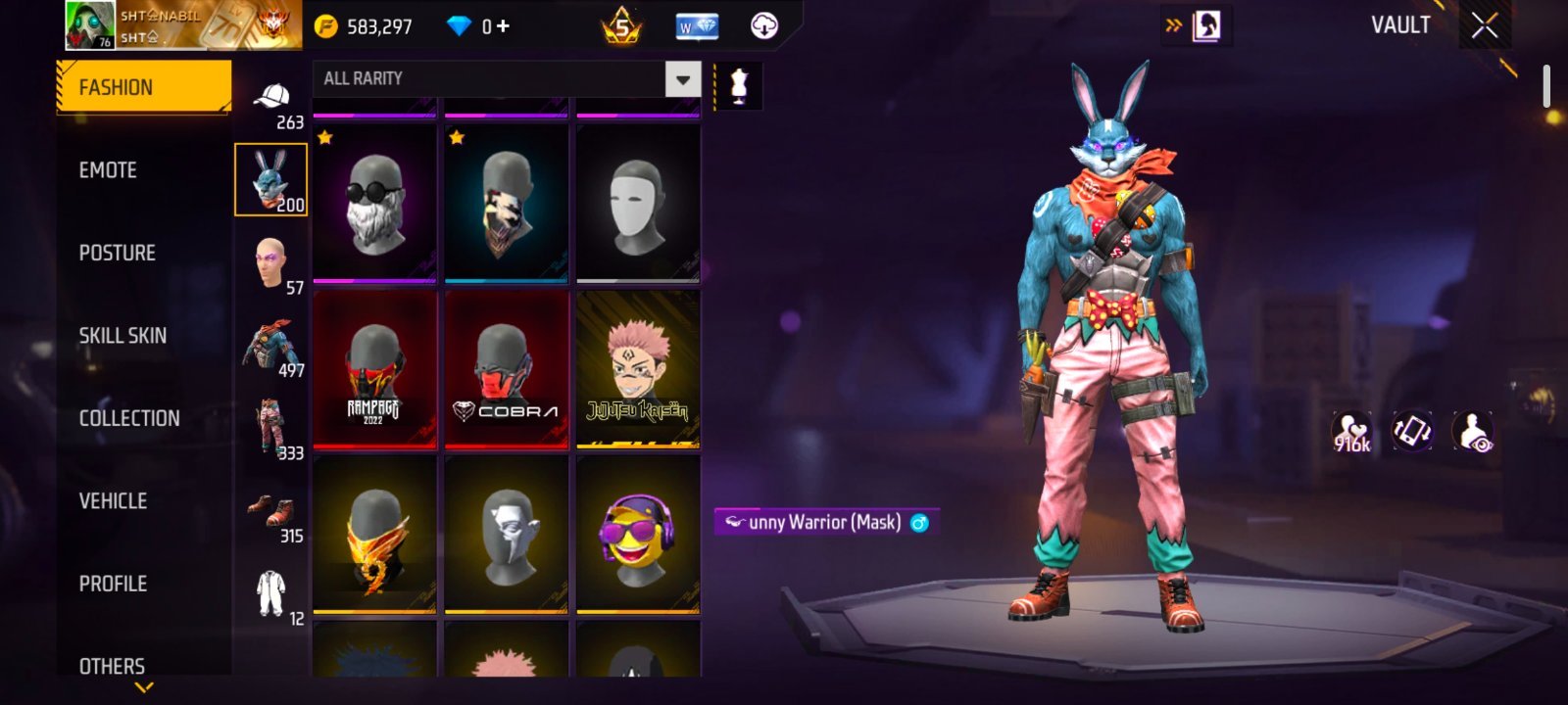 Old FreeFire Account Price 7K almost fixed