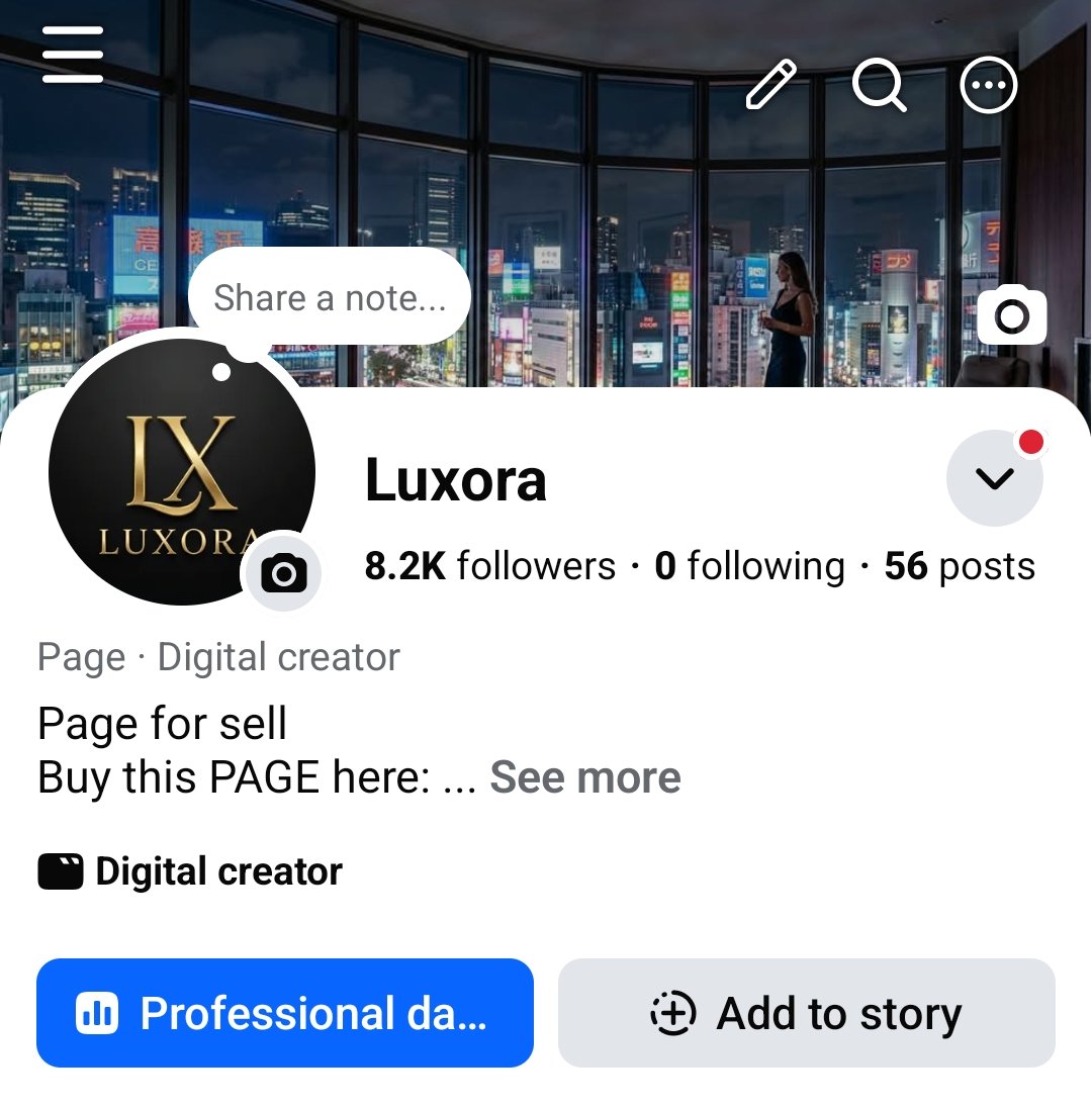 Facebook page — Follower:8.2k+