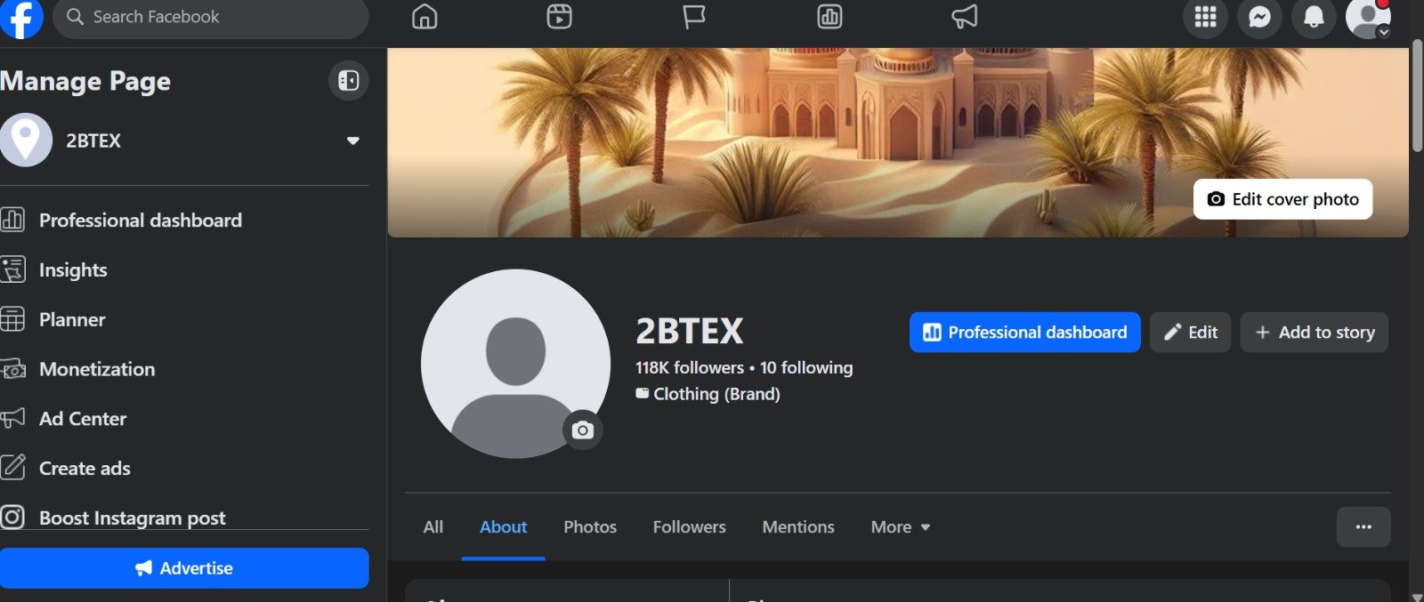 118K Followers Facebook Page For Sale | 5+ Years Old Established Page
