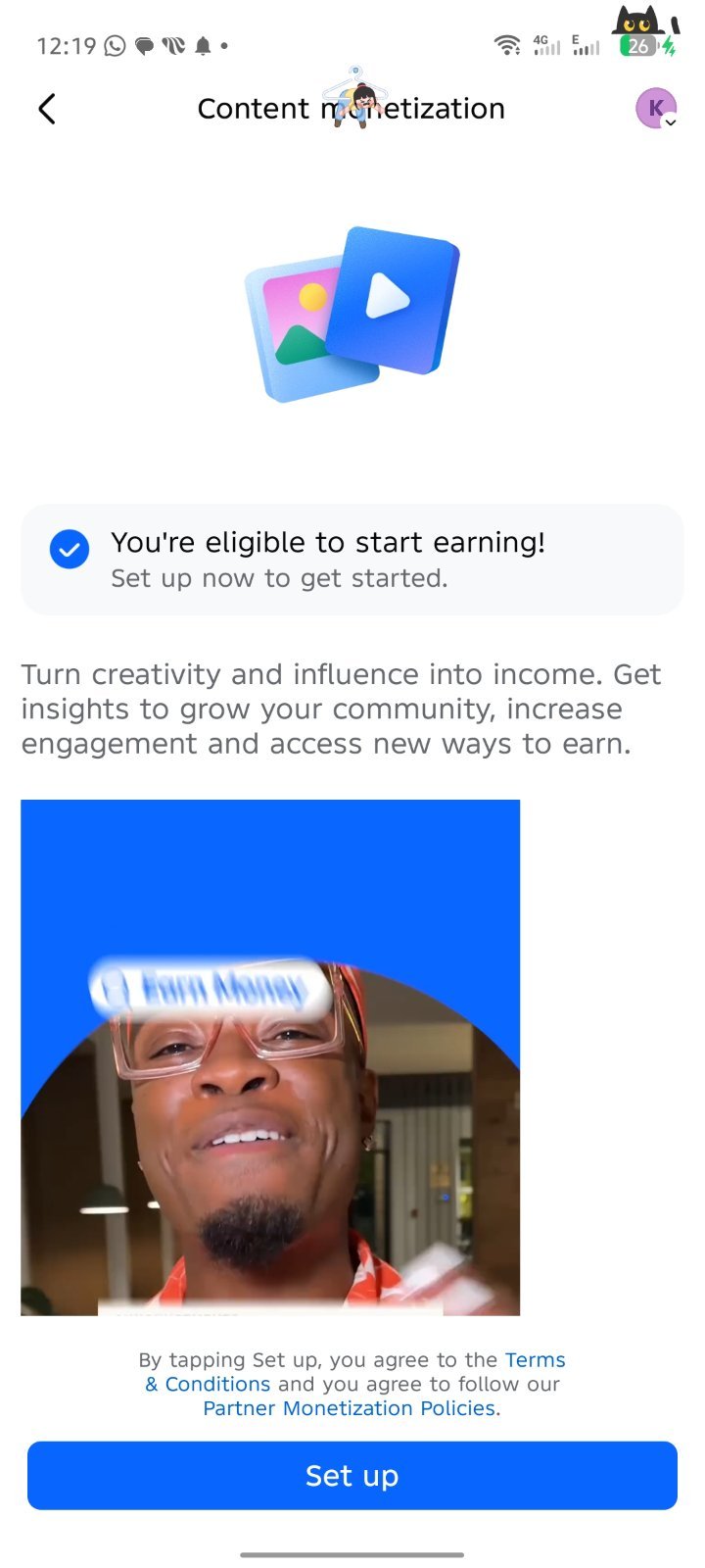 facebook monetization page sale