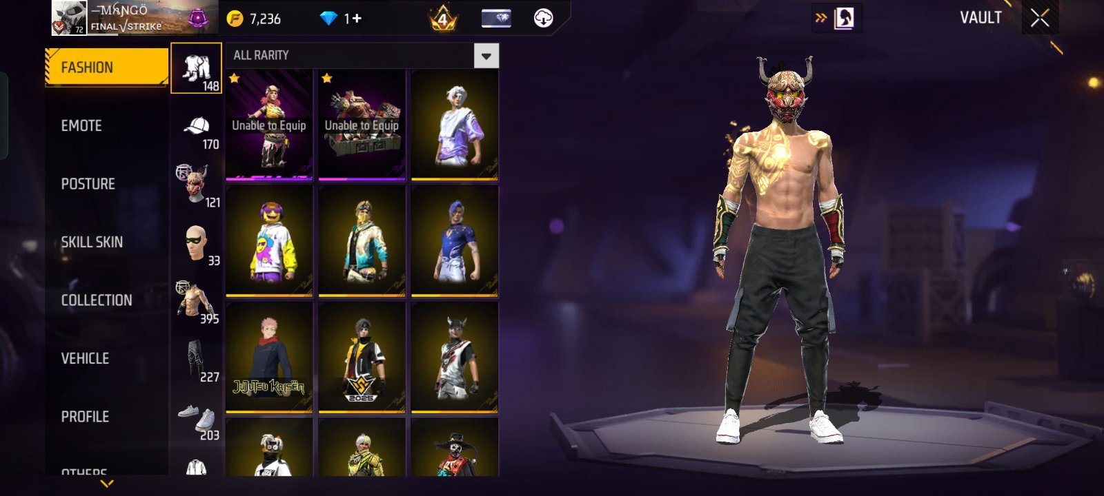 72 Lavel account sell post