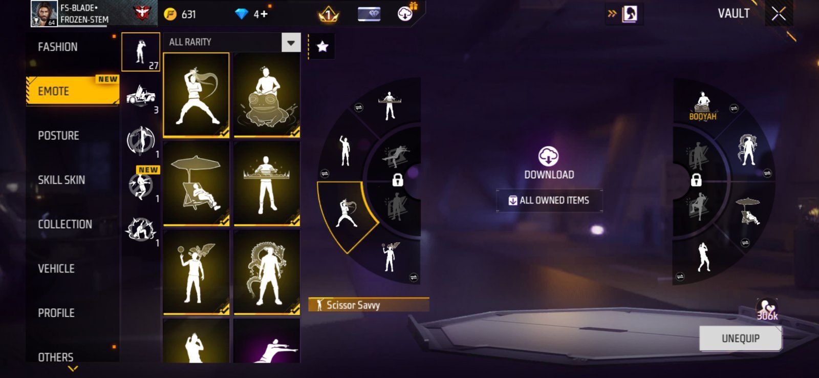 Free fire account