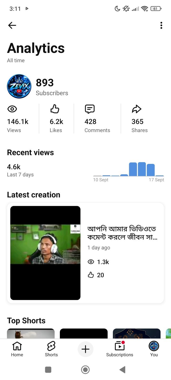 893 subscriber running channel 🎬