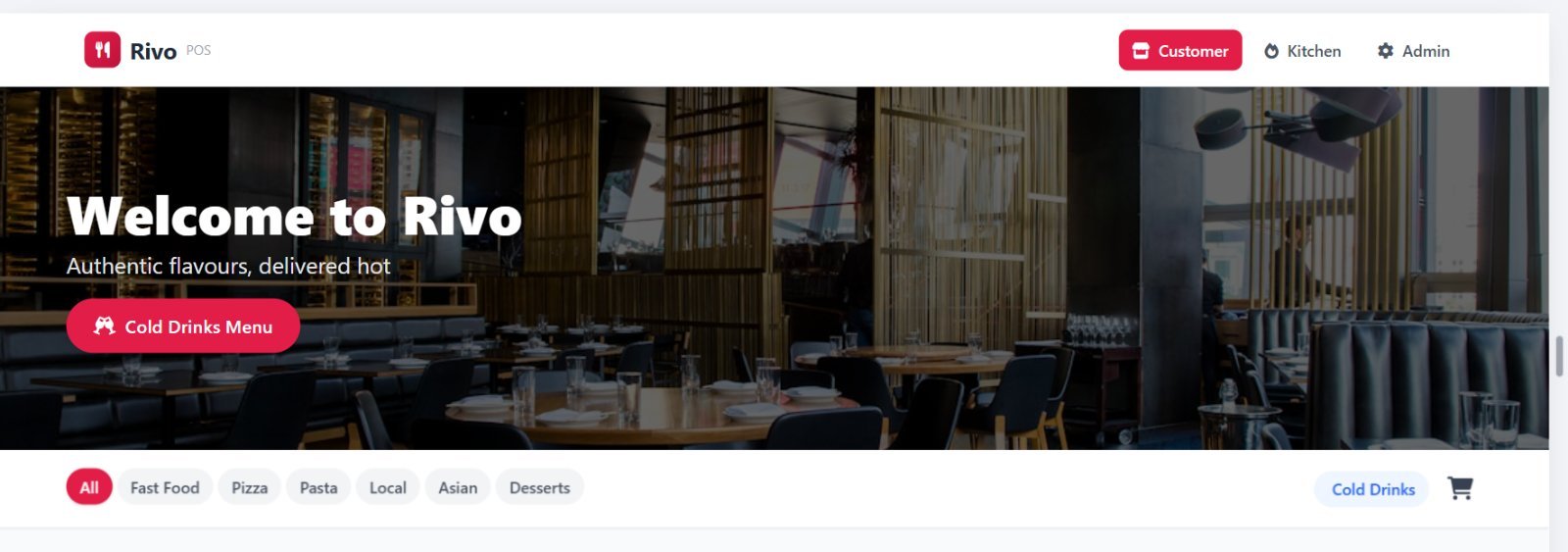 Rivo — The All-in-One Restaurant Ordering System