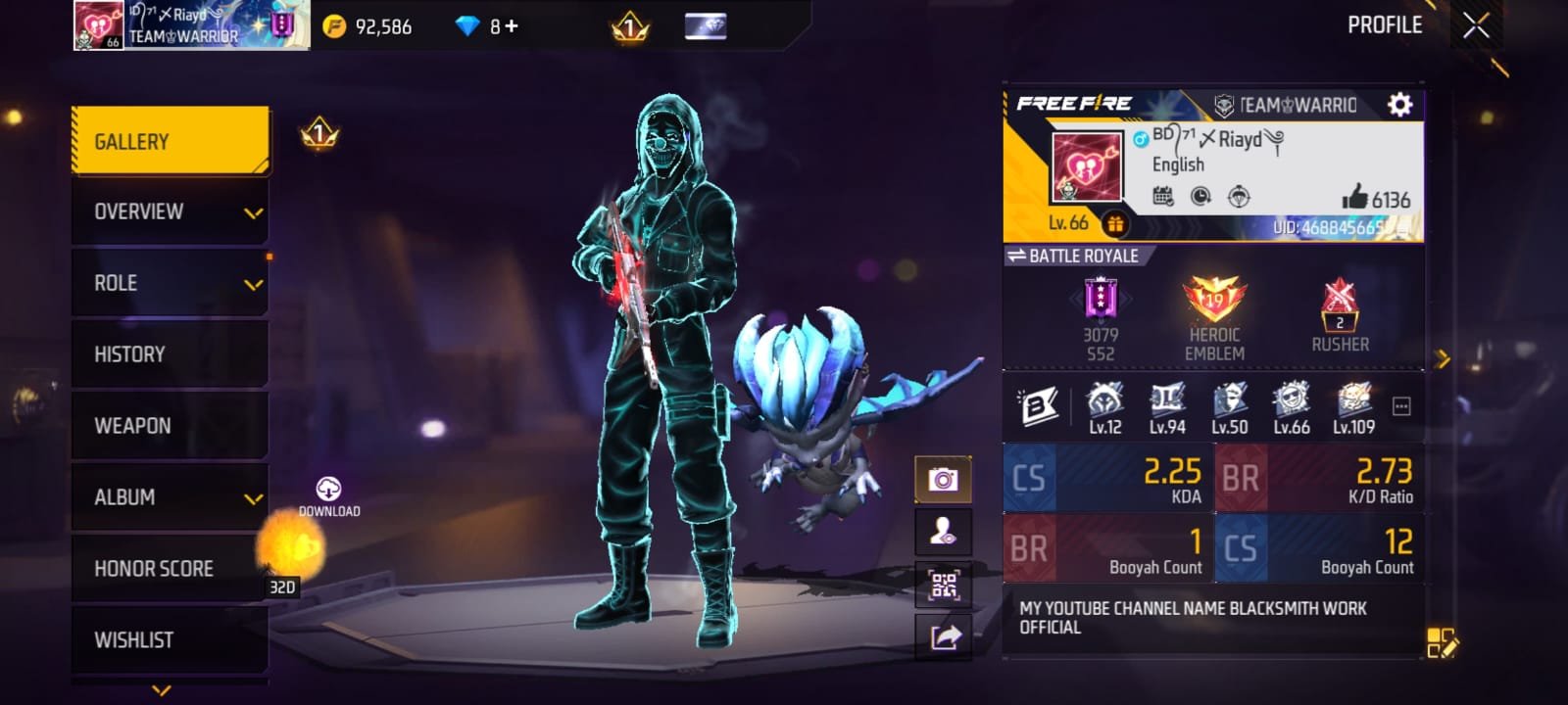 Free Fire Id Sell 2