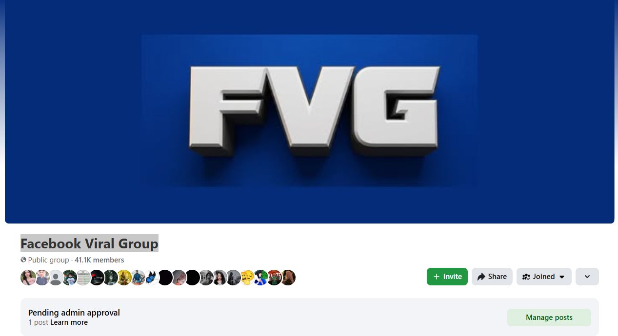 Facebook Viral Group