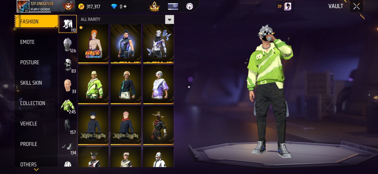 Free Fire Account