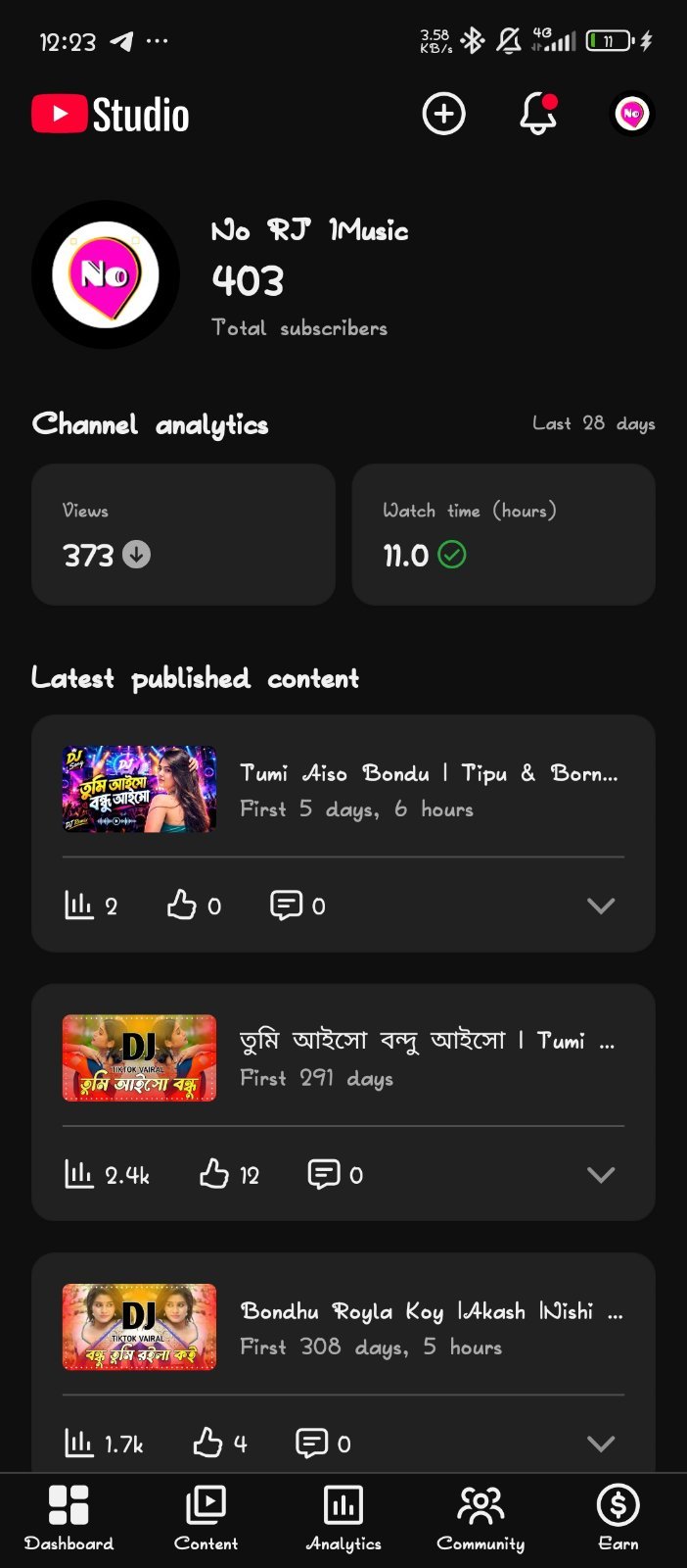 No Rj 1Music