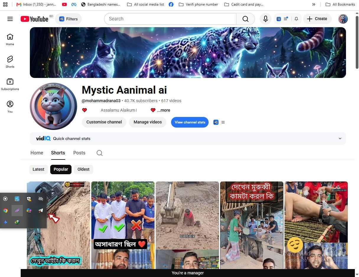 Youtube Channel Sell 40k + Subscribers Running Channel