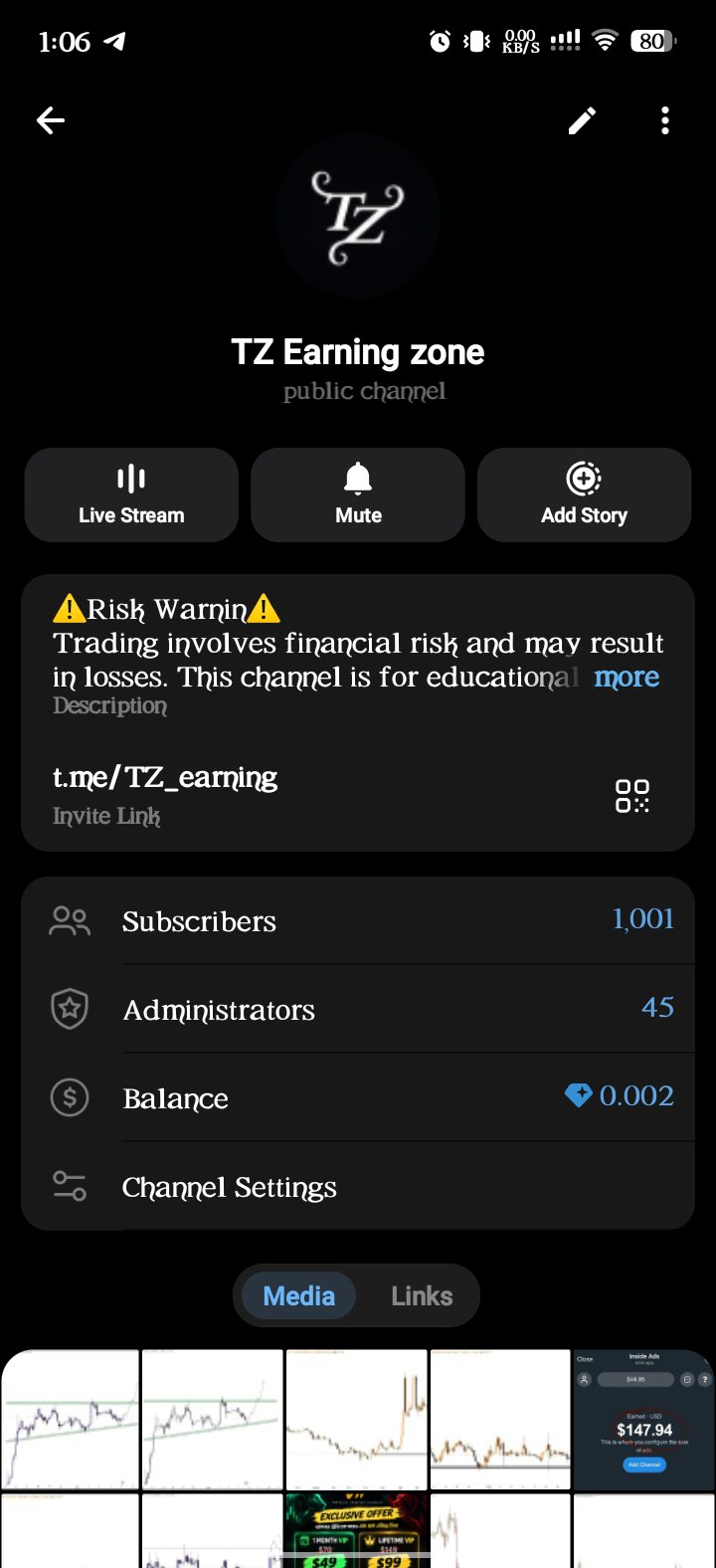 TZ earning zone