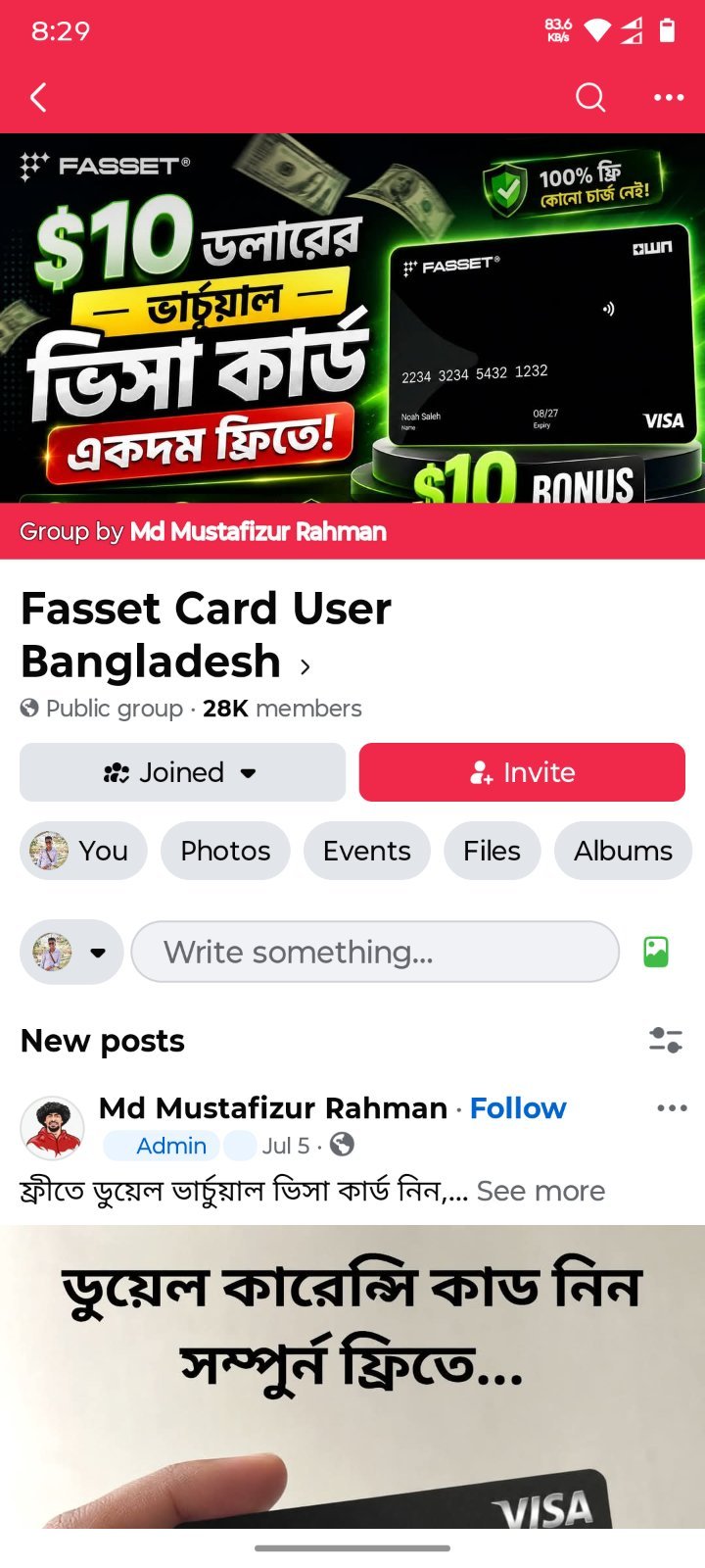 28k member Facebook Group