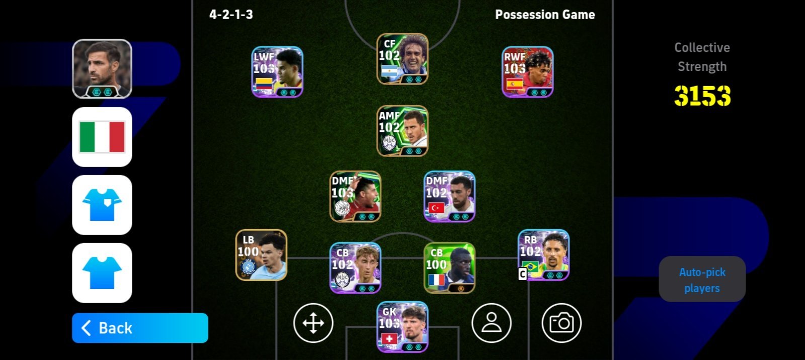 🎮 eFootball ID FOR SALE 🔥 💎 শক্তিশালী স্কোয়াড বিক্রি হবে! ✅ Team Strength: 3