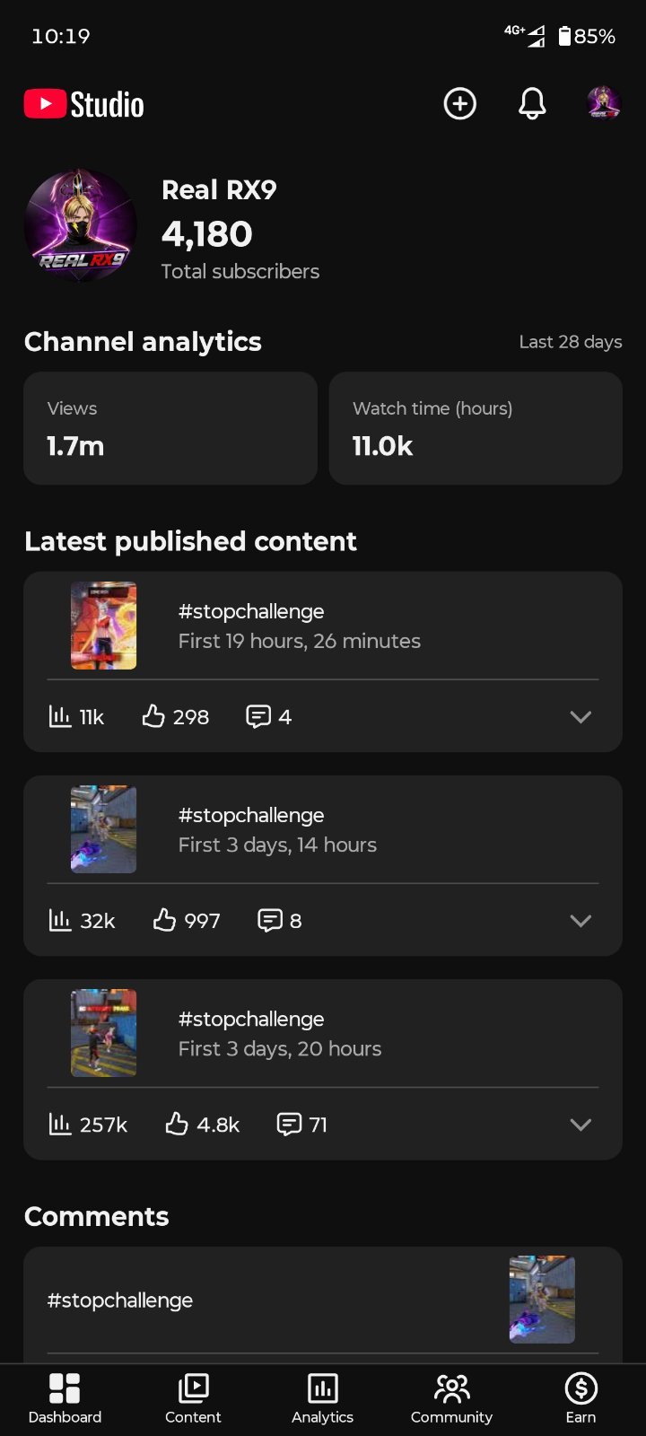 Youtube Channel For Sale - 6K BDT Fixed✅
