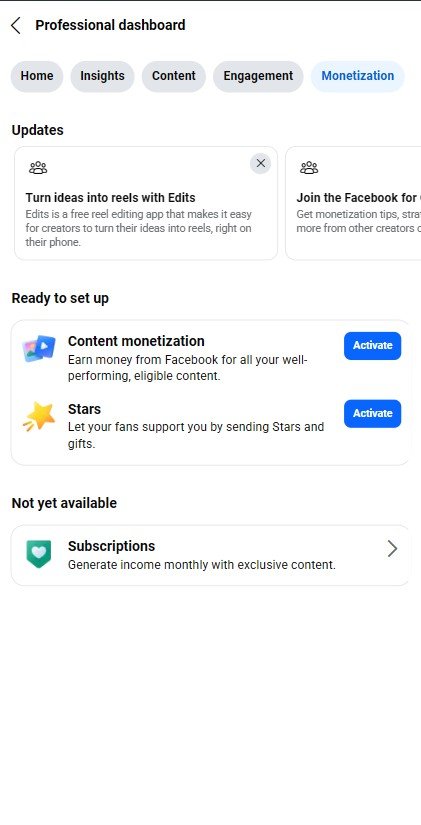 Full Fresh Content Monetize Page sell hobe