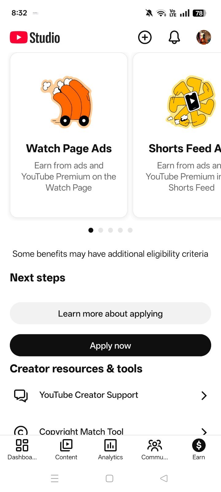 100k subscriber|| monetize apply