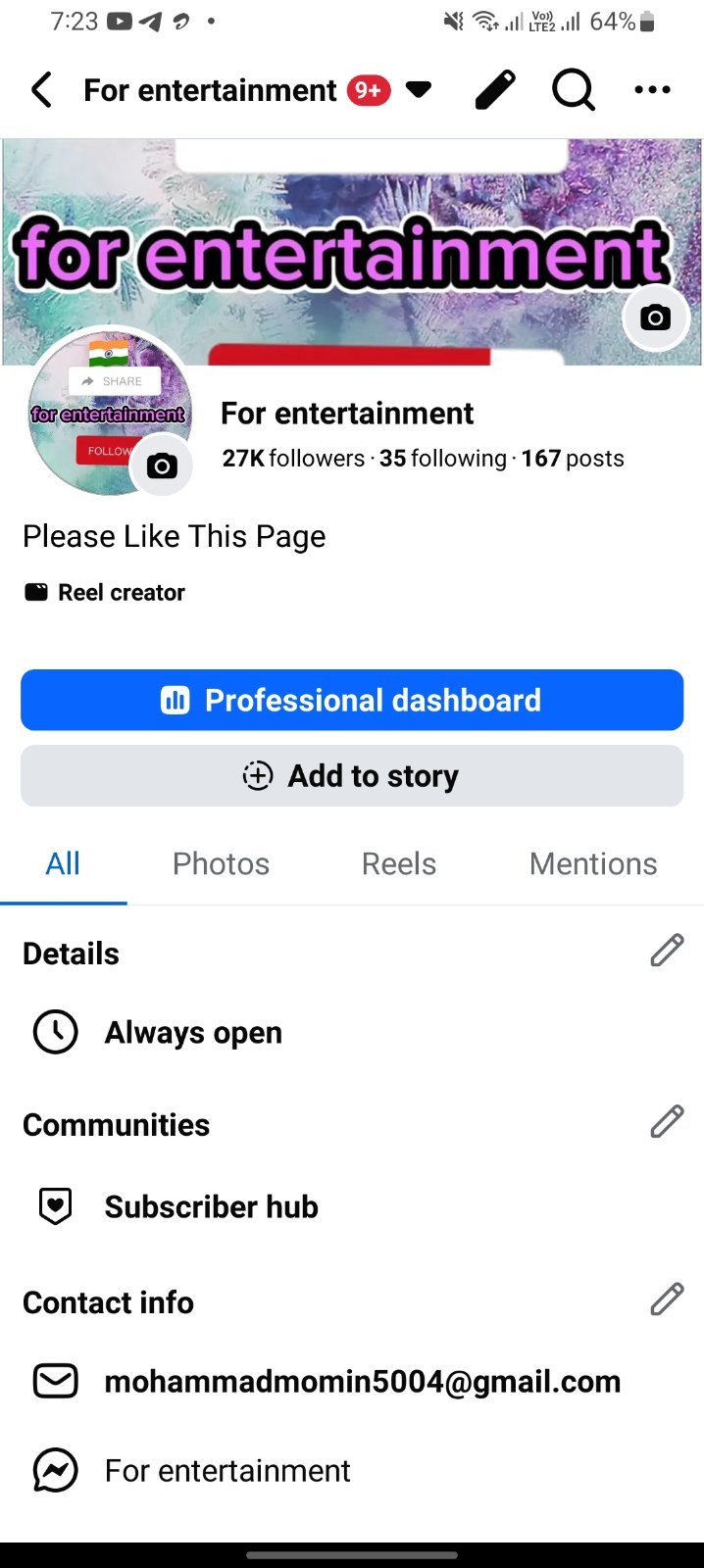 Inactive page