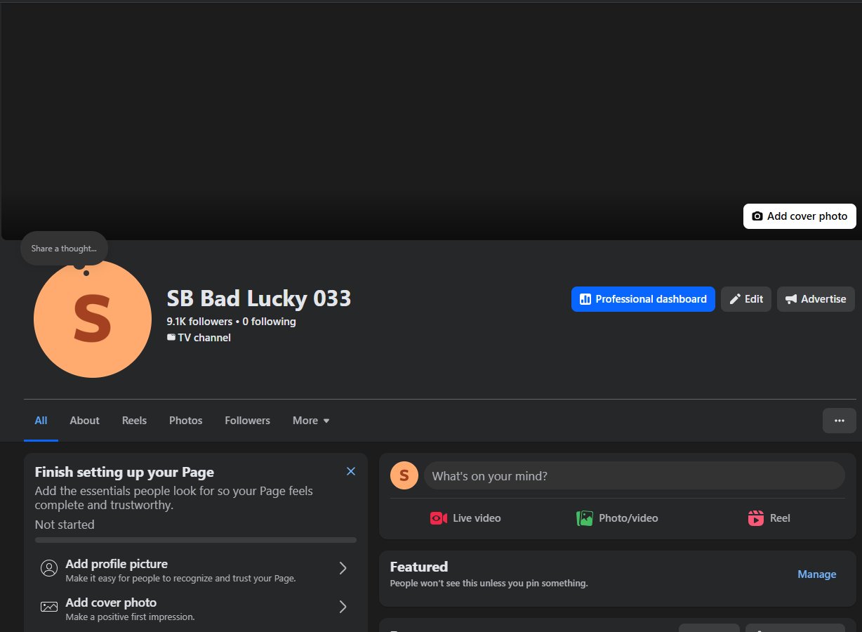 Facebook Page 9.1K followers