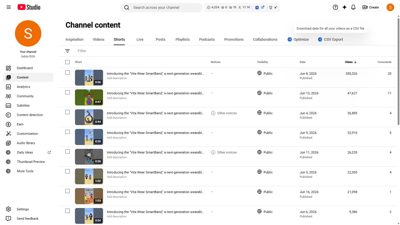 🚀 11.1K Sub YouTube Channel for Sale | 559K+ Total Views | Clean History
