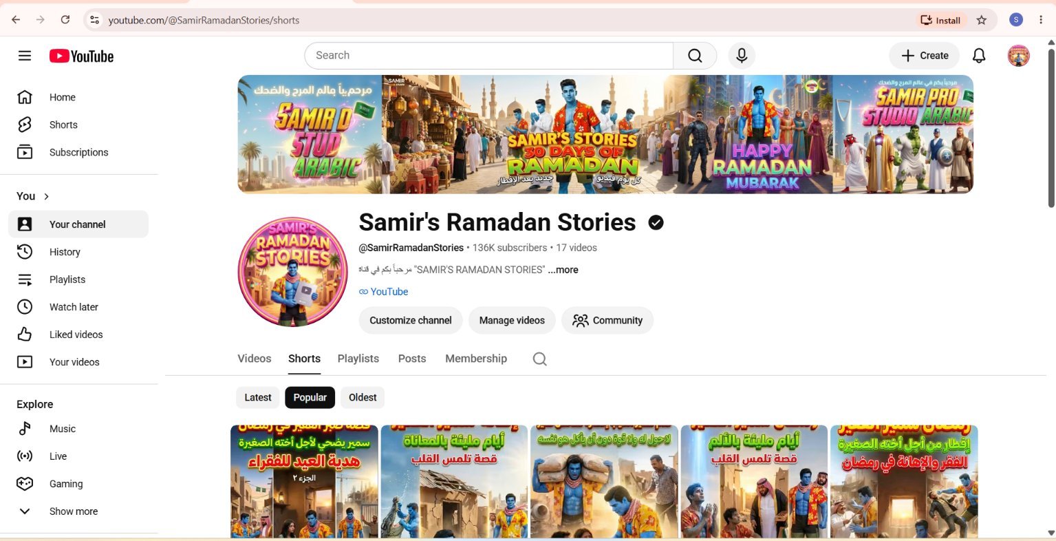 135K+ Subscribers YouTube Channel for Sale