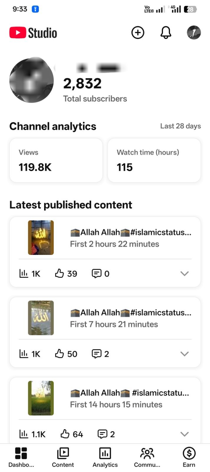 ইউটিউব চেনেল বিক্রি হবে ১০০% অথেন্টিক