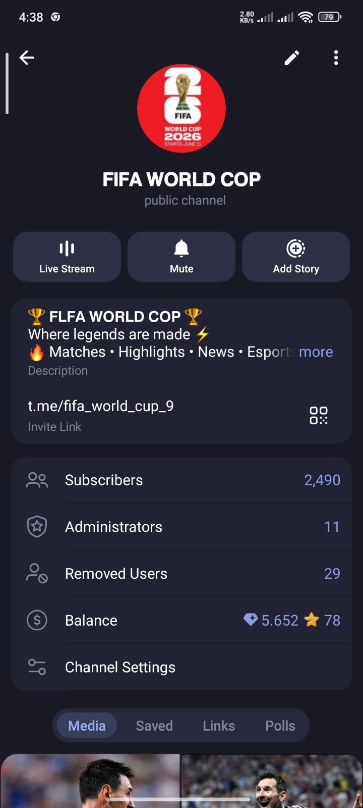 Telegram channel 2.4K