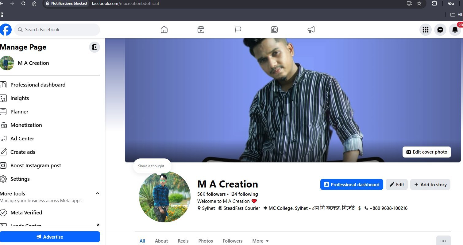 M A Creation