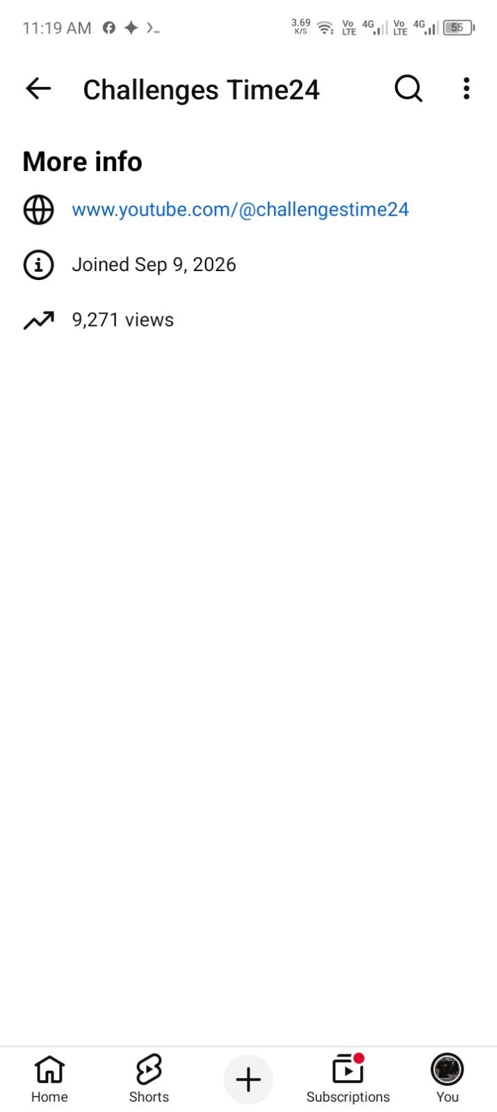 100subscriber new running channel age 10day