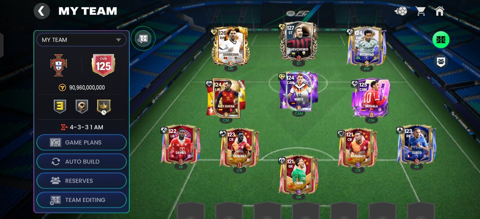 Old FC mobile account for sell
