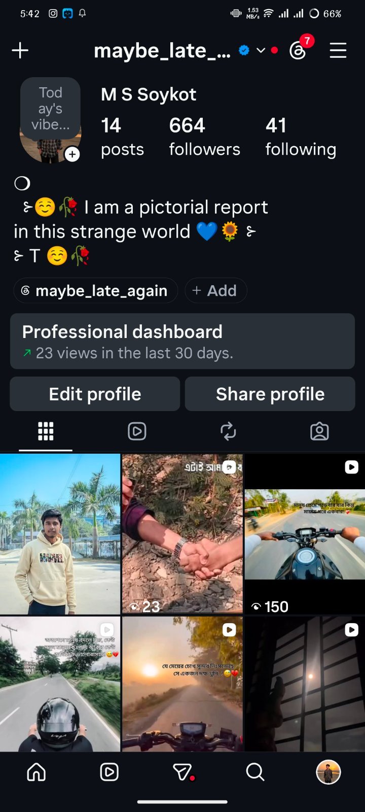 Personal Instagram Account for sell