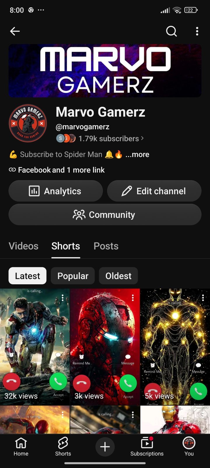 1.7 k Subscribers এর চ্যানেল বিক্রি করা হবে