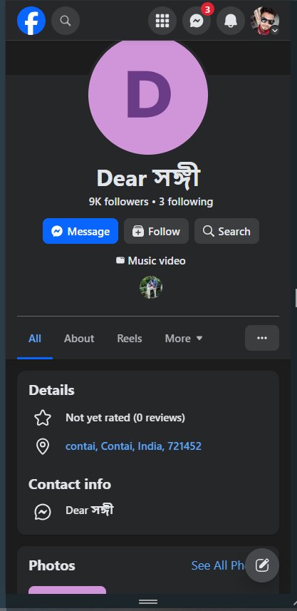 Facebook Page 9k Follower