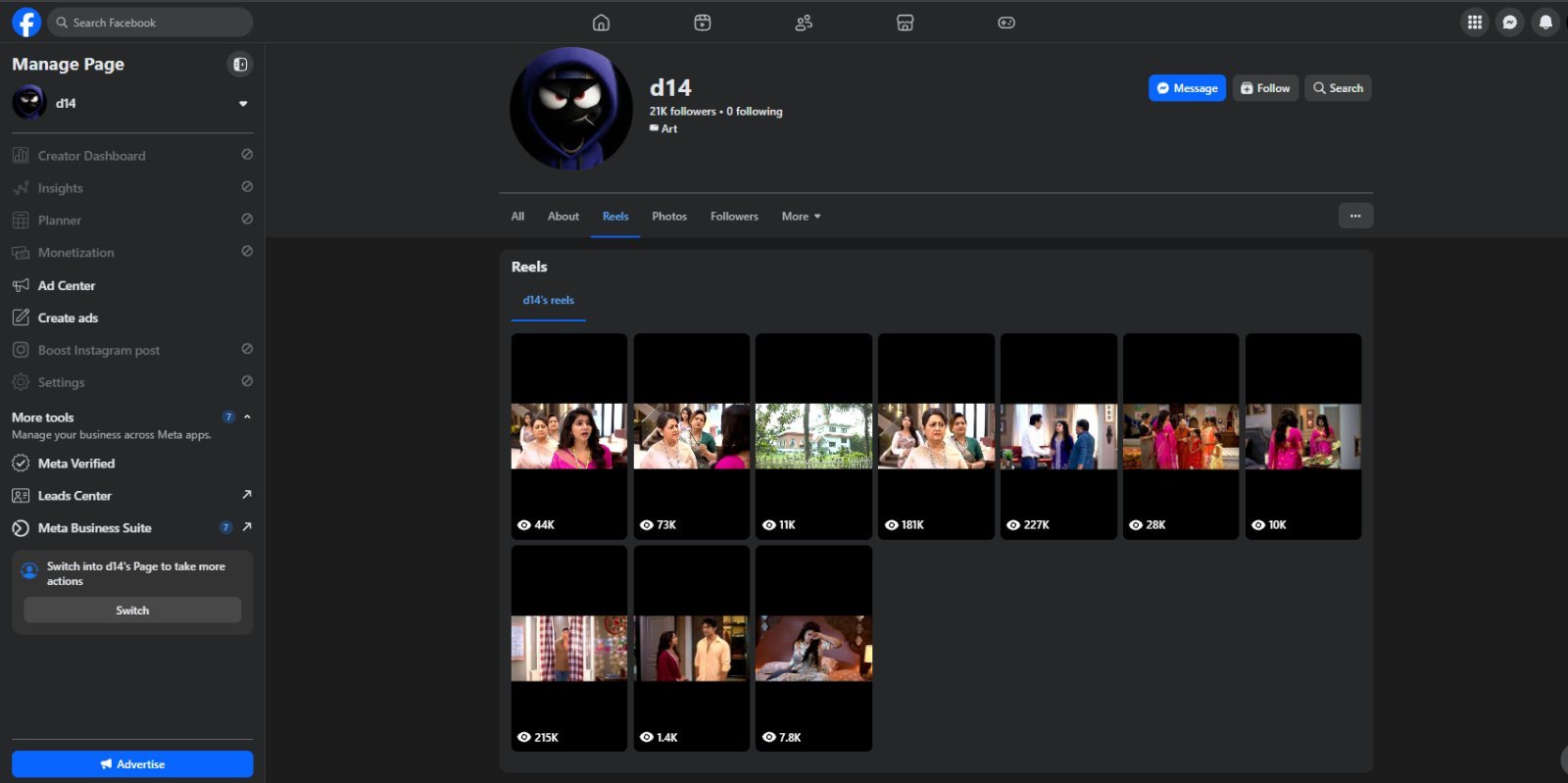21k+ CM Page