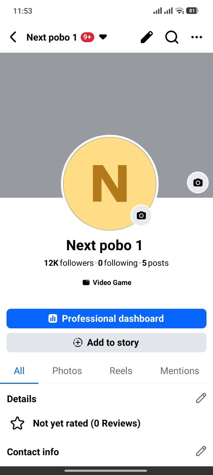 12k Organic followers Facebook page.