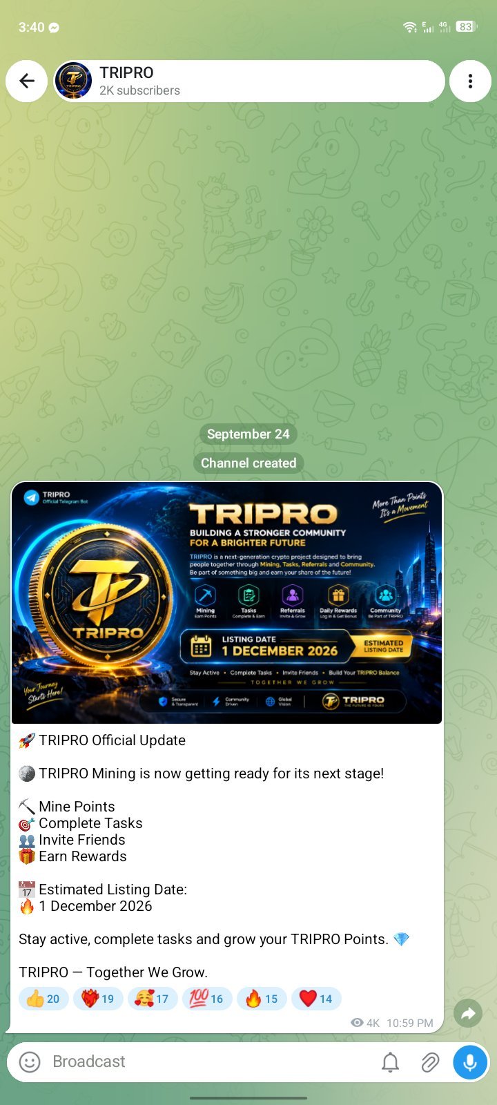 Telegram Channel Sell 1