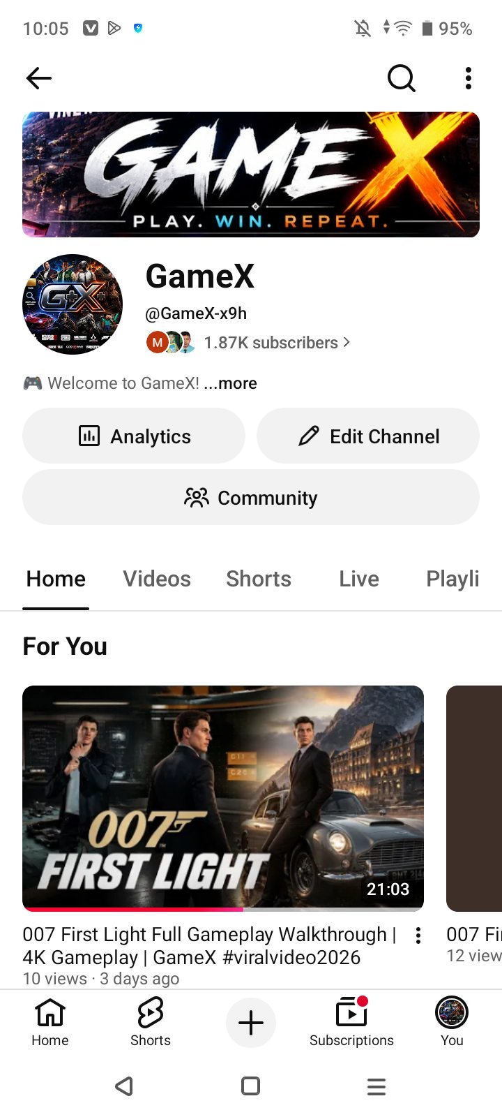 লং চ্যানেল ✅