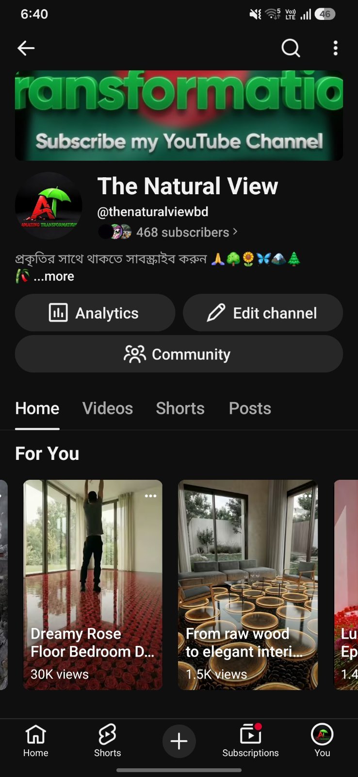 https://youtube.com/@thenaturalviewbd?si=zr4_3LiPJrWaCwq0