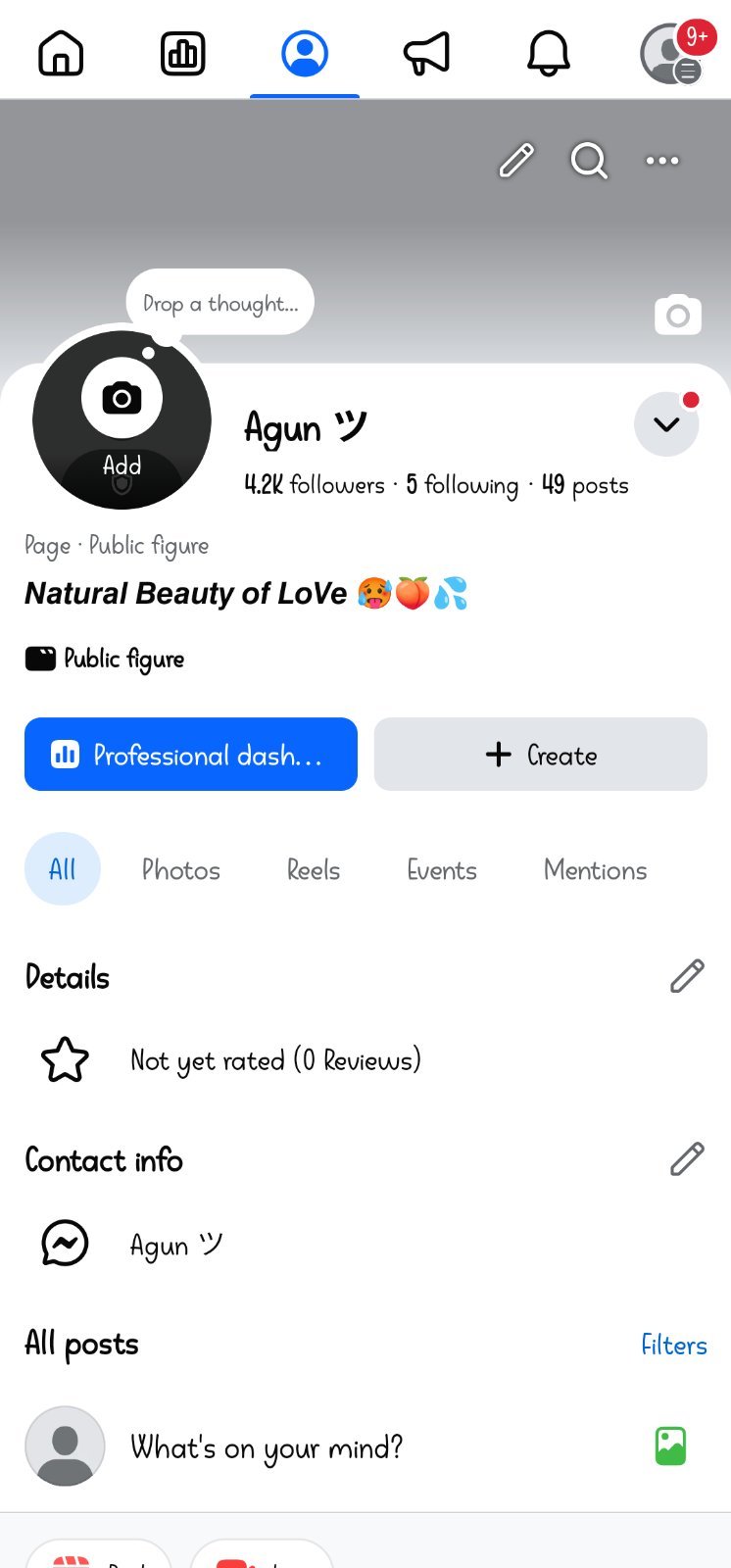 Agun ツ | 4.2K Followers • Public Figure Page