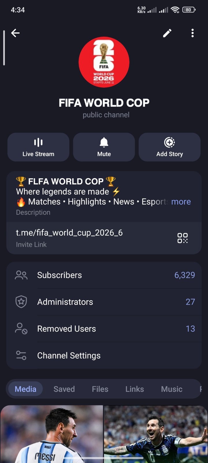 Telegram channel 6.3K