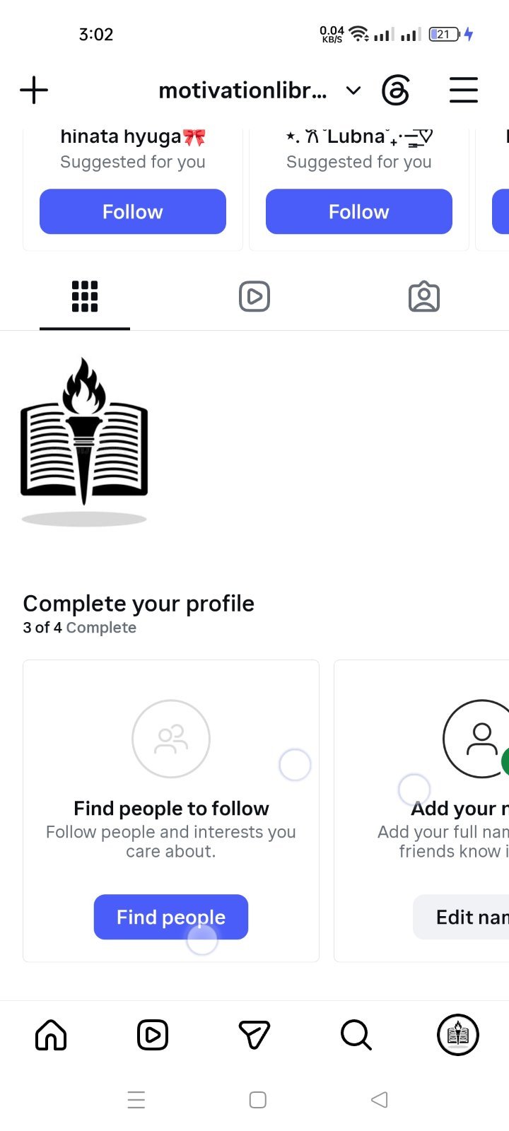 🚀 USA Motivation Instagram | 00 Followers | Ready to Grow in USA Market!