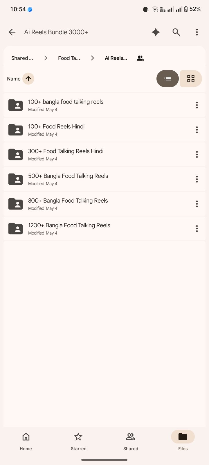 3000 Ai made food talking reels
