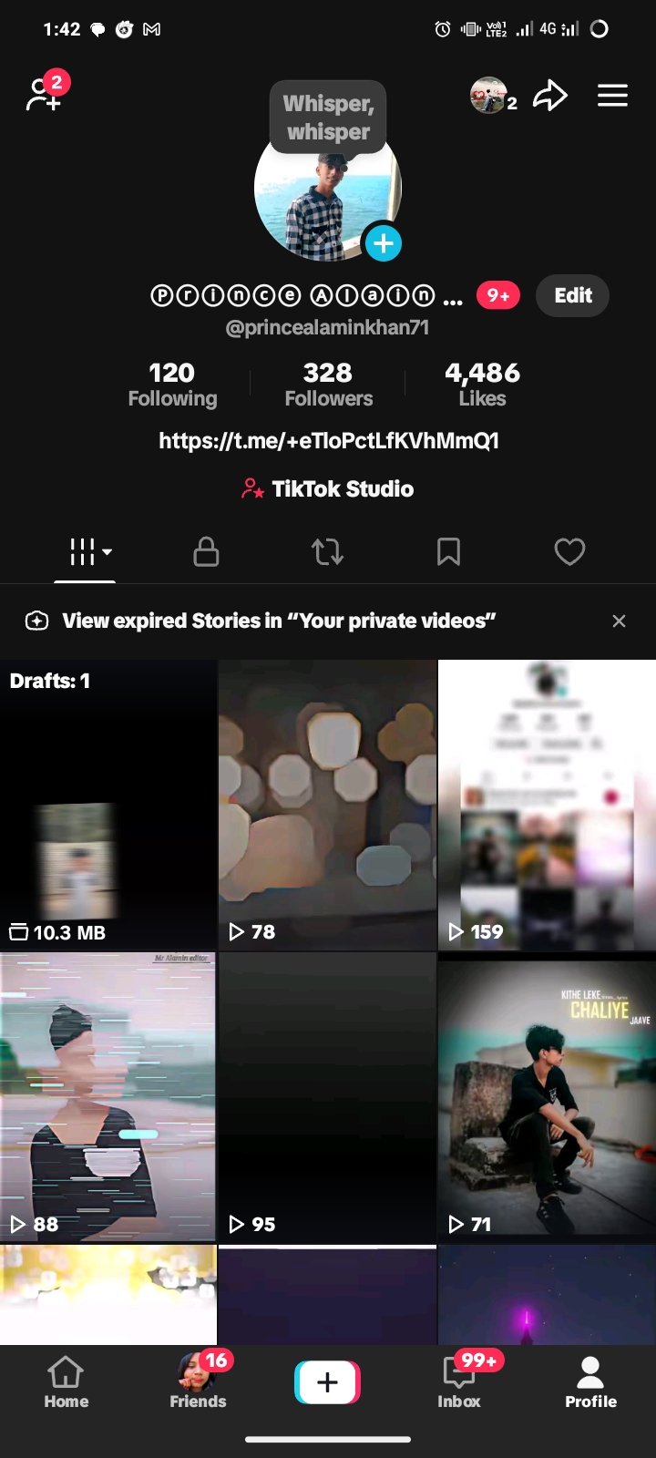 Tik Tok ID Sell followers 328