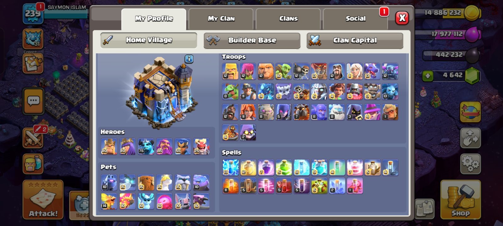 Clash of clan