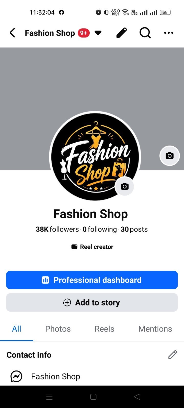 38K+ ফলোয়ার এর ফেসবুক পেজ বিক্রি হবে!