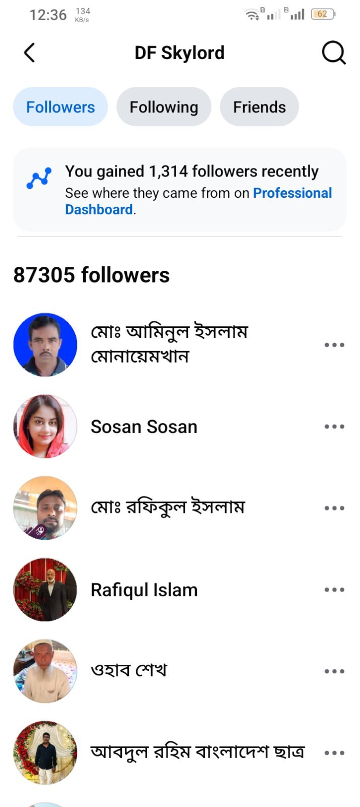 Facebook id - 87K+ Follower
