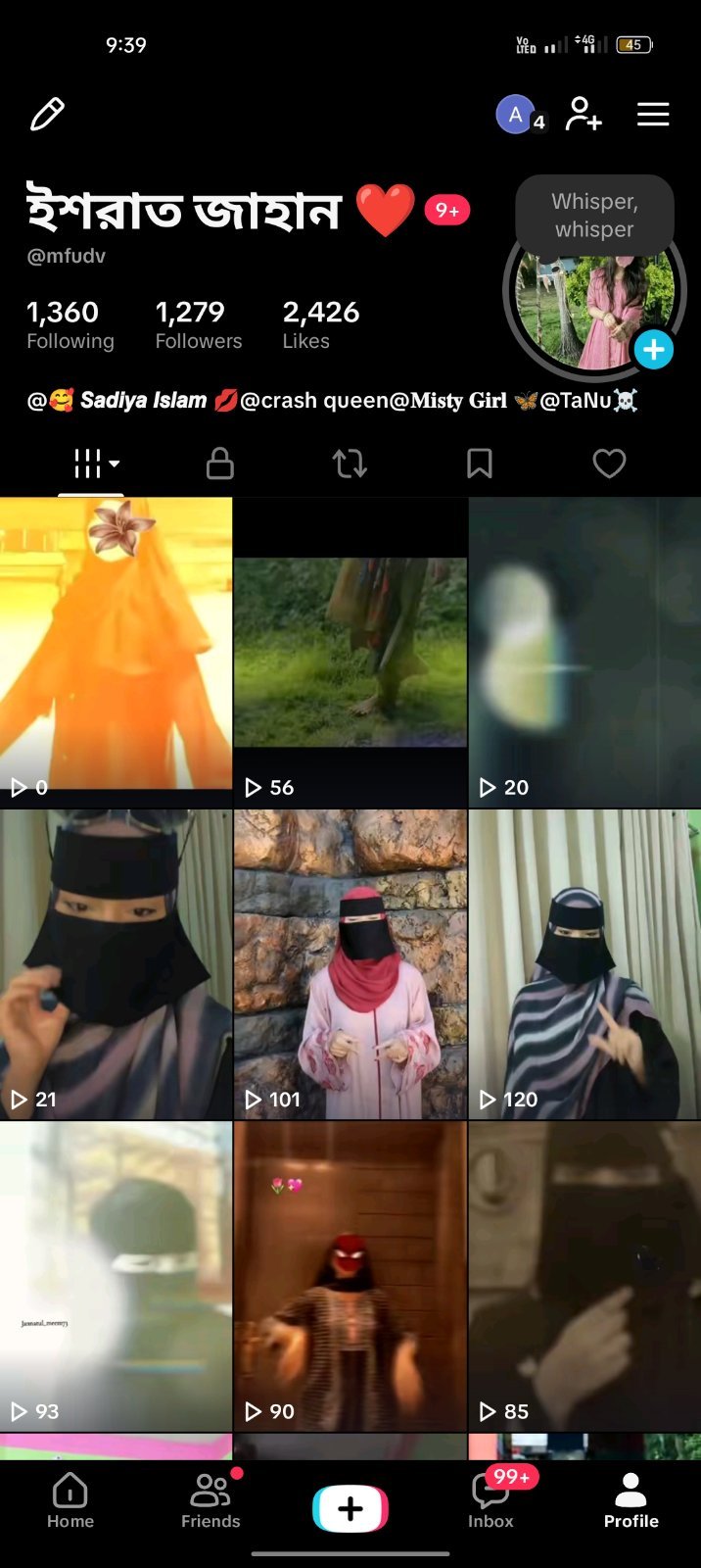 Valo tiktok id caile nite paren
