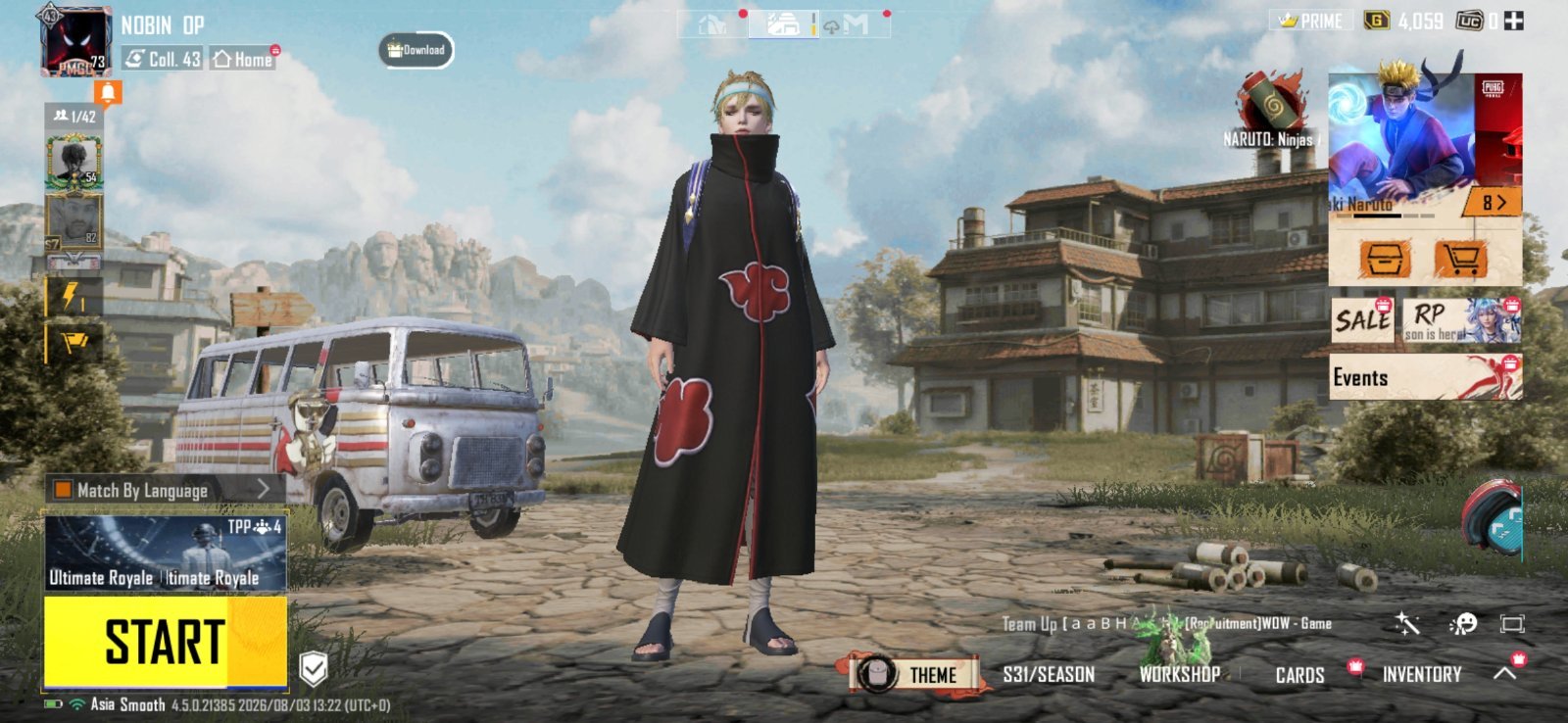 Pubg personal account