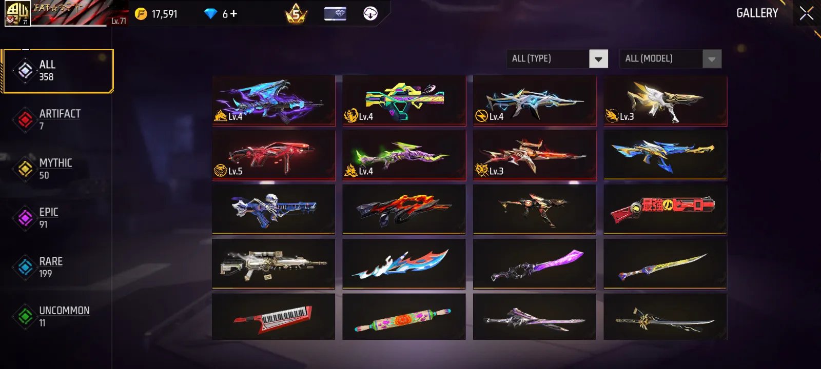 Emergency FF id Sell