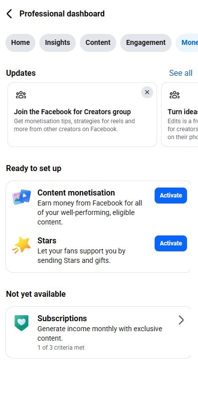 real views CM Page Sell