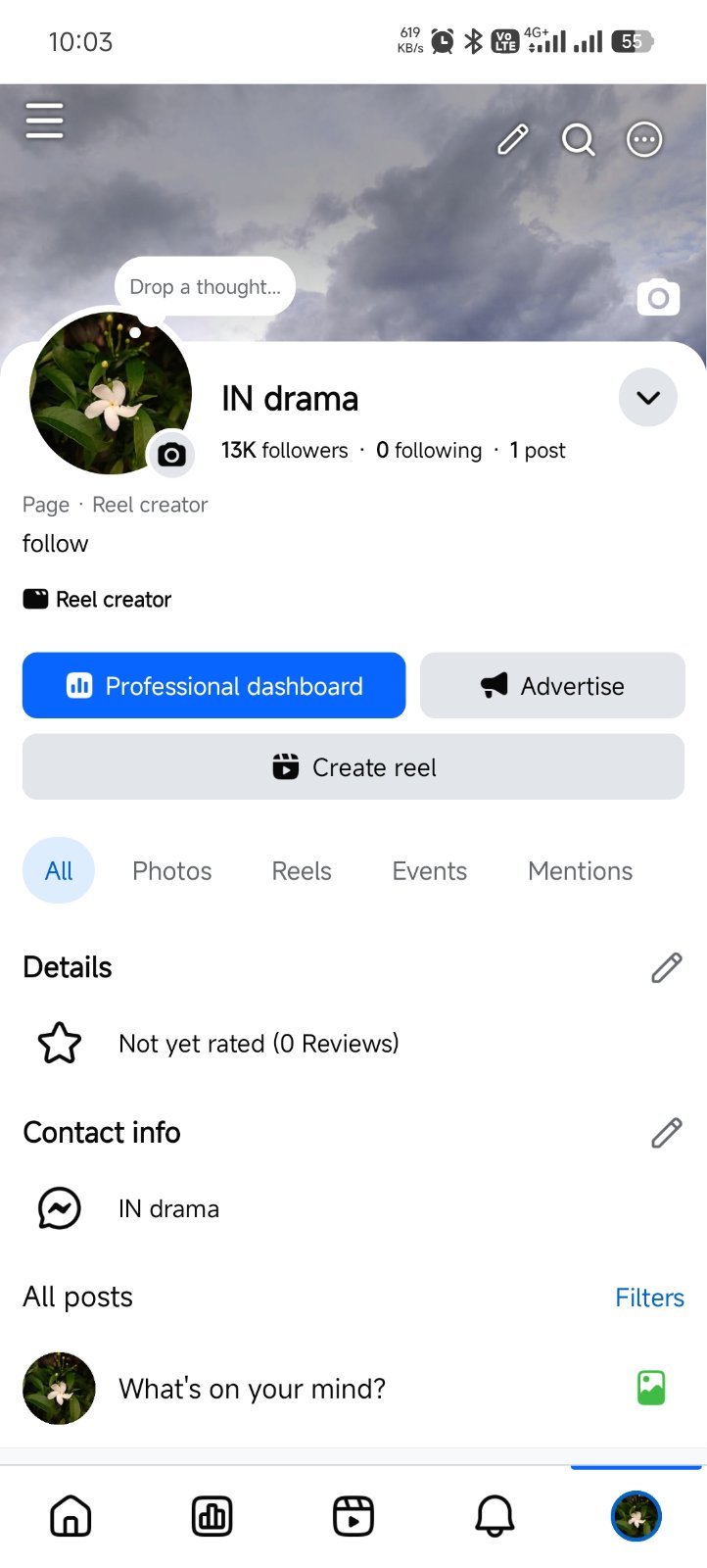 Facebook page