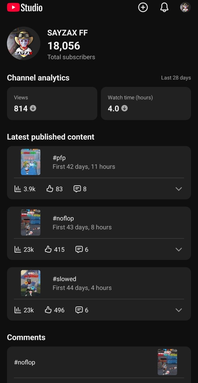 YOUTUBE CHANNEL SELL